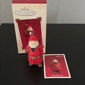 Hallmark 2003 Kris Kringle Keepsake Christmas Holiday Ornament
